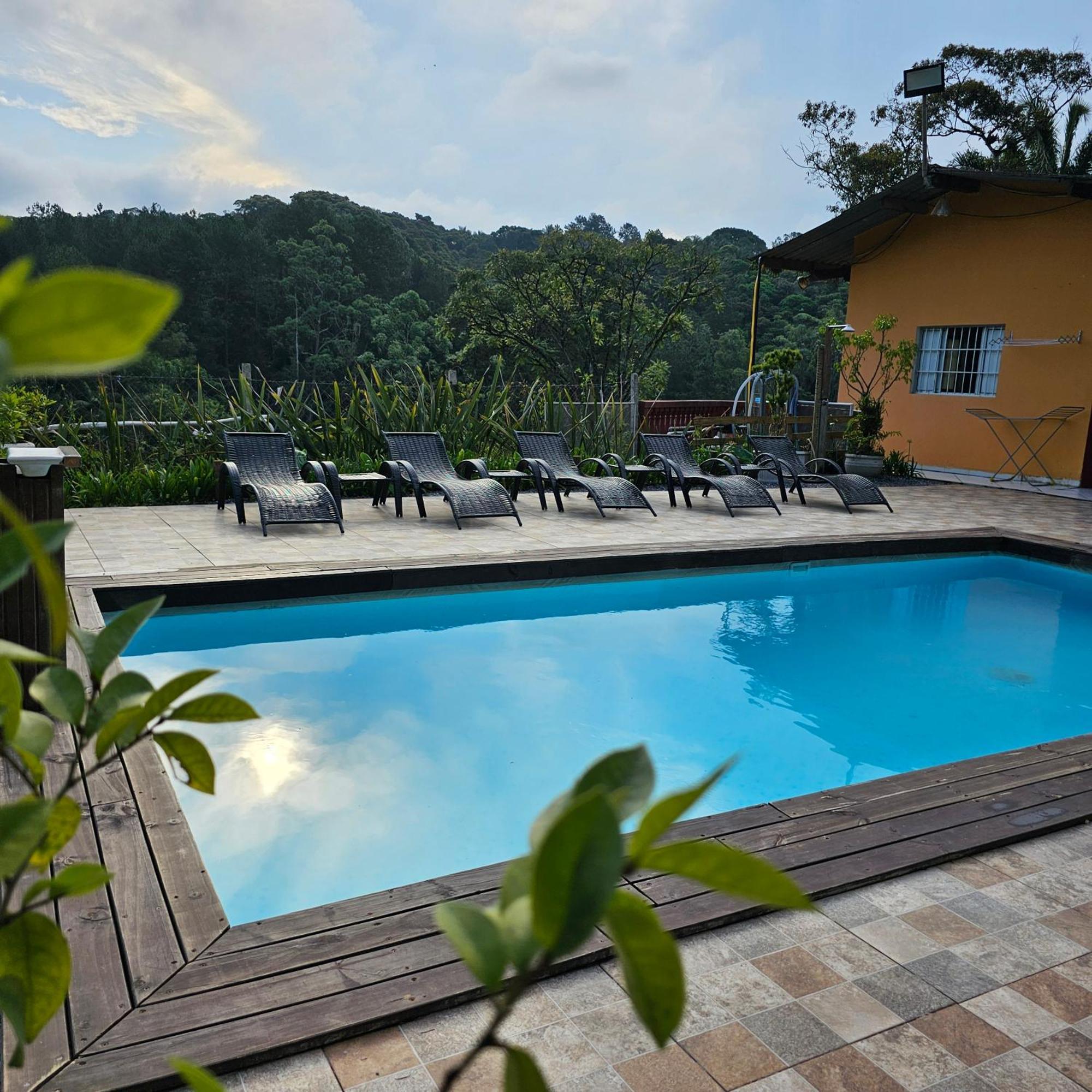 Вилла Piscina Aquecida 65Km De Sao Paulo Capital Sitio Chacara Casa Жукитиба Экстерьер фото
